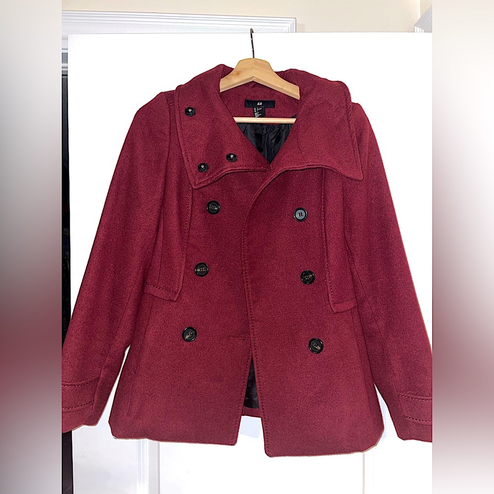 Burgundy Winter coat
